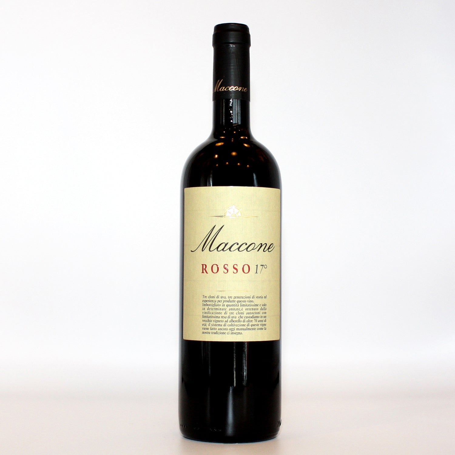 Maccone 17° Vino rosso